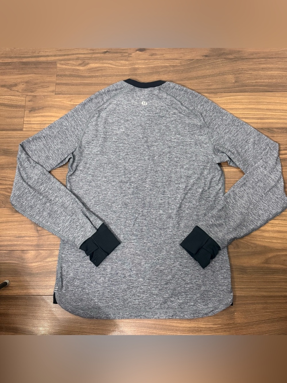 Lululemon Athletica Mens Cypress Run Long Sleeve Top Gray Size Medium